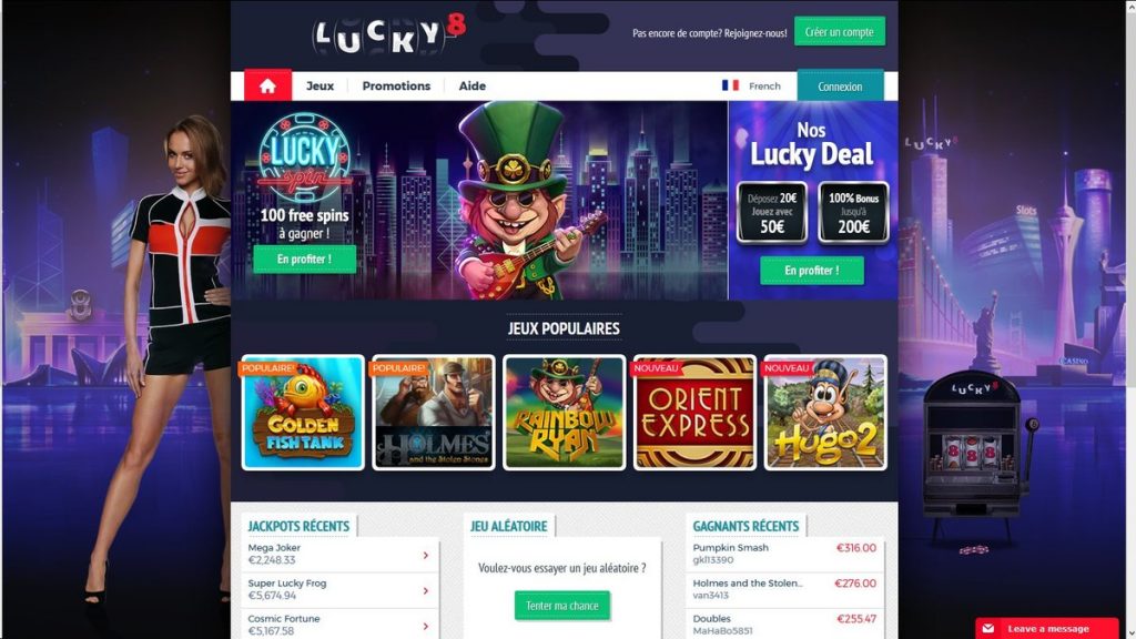 L'intégralité de les lucky8 casino jeux gratuits publicités Casino un tantinet